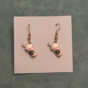 Pink Drink Earrings